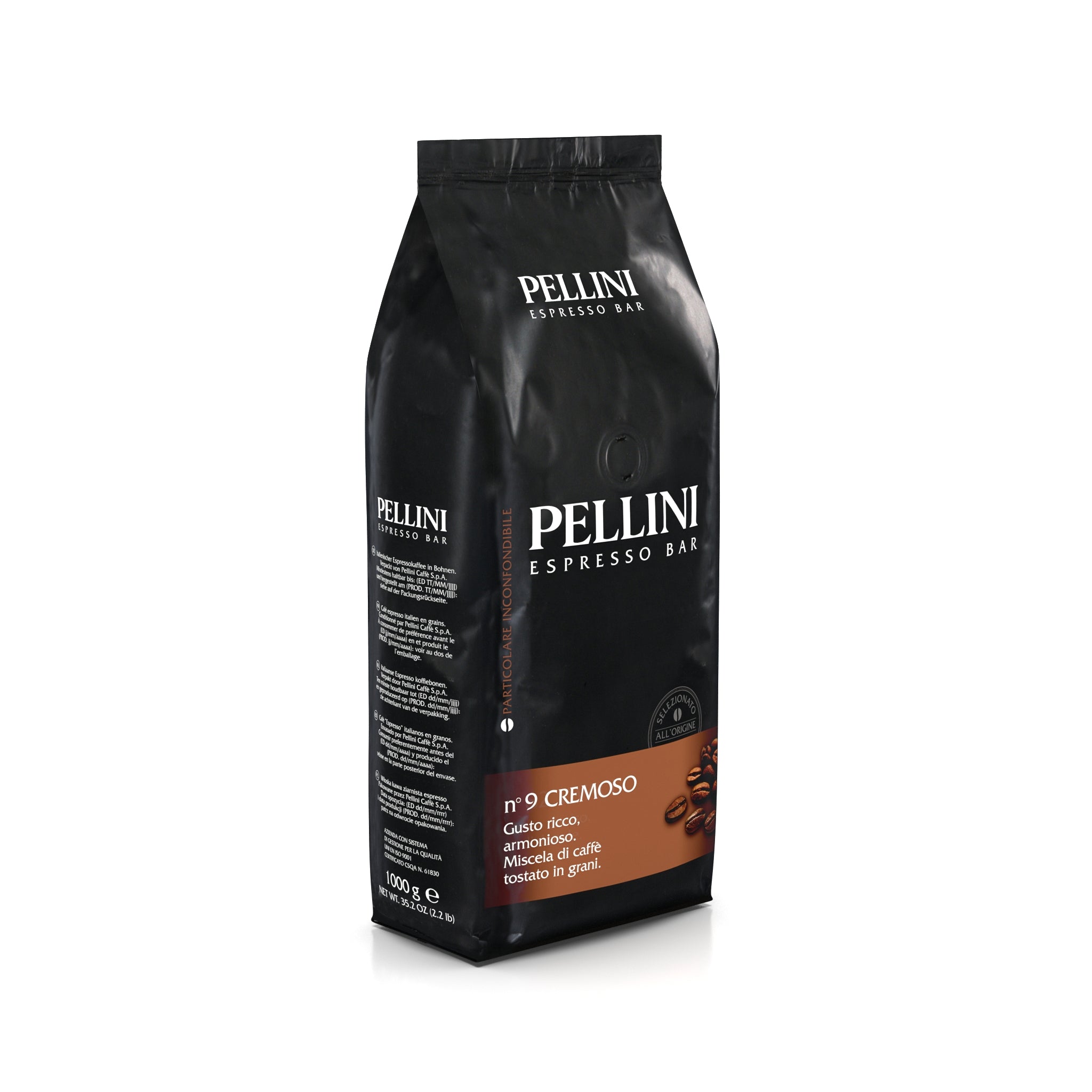 PELLINI ESPRESSO BAR N° 9 Cremoso 1kg PELLINI ESPRESSO BAR N° 9 Cremoso 1kg